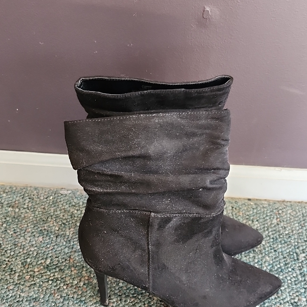 Jessica Simpson Black Heeled Boots